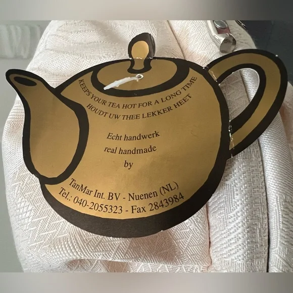 Steel frame tea cozies imported and made in Holland